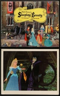 6c502 SLEEPING BEAUTY 8 LCs 1959 Walt Disney cartoon fairy tale fantasy classic, cool images!
