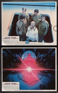 6c513 STAR TREK 8 LCs 1979 William Shatner, Leonard Nimoy, DeForest Kelly, Collins & Khambatta