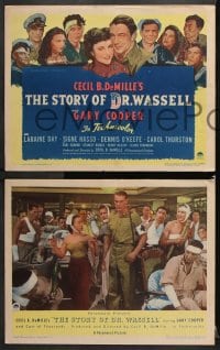 6c523 STORY OF DR. WASSELL 8 LCs 1944 Gary Cooper, epic scenes, Cecil B. DeMille, rare complete set!