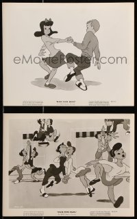 6d981 MAKE MINE MUSIC 2 8x10 stills 1946 cool images Walt Disney characters!
