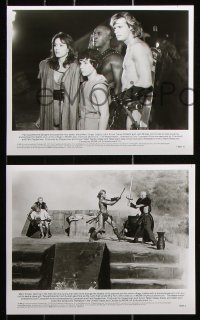 6d630 BEASTMASTER 7 8x10 stills 1982 sexy Tanya Roberts, Marc Singer, Rip Torn, sword & sorcery!