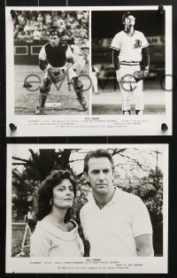 6d497 BULL DURHAM 10 8x10 stills 1988 images of baseball player Kevin Costner & sexy Susan Sarandon