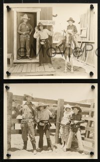 6d841 BUZZ BARTON 5 deluxe 8x10 stills 1930s cool cowboy western images of the star!