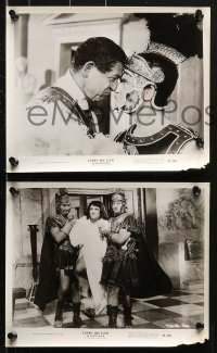 6d766 CARRY ON CLEO 5 8x10 stills 1965 English comedy on the Nile, Sidney James!