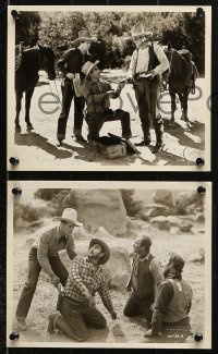 6d850 CURLEY DRESDEN 4 8x10 stills 1930s-1940s great images of the actor in cowboy western roles!