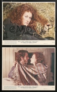 6d144 FRENCH LIEUTENANT'S WOMAN 8 8x10 mini LCs 1981 Meryl Streep, Jeremy Irons, Harold Pinter!