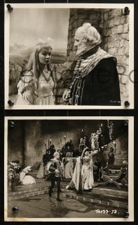 6d591 HAMLET 8 8x10 stills 1949 great images of Laurence Olivier in William Shakespeare classic!