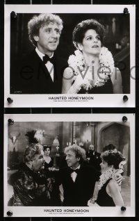 6d706 HAUNTED HONEYMOON 6 8x10 stills 1986 Gene Wilder, Gilda Radner, Dom DeLuise, a comedy chiller