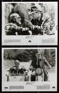6d711 INDIANA JONES & THE LAST CRUSADE 6 8x10 stills 1989 cool images of Harrison Ford & Sean Connery!