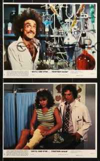 6d201 JEKYLL & HYDE TOGETHER AGAIN 5 8x10 mini LCs 1982 they told him to shove it up his nose!