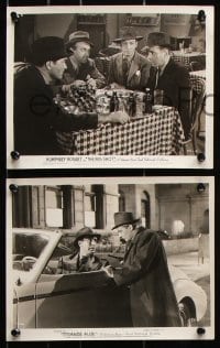 6d508 JOE DOWNING 10 8x10 stills 1940s-1950s with Bogart, Robinson, Mature, Quinn and more!