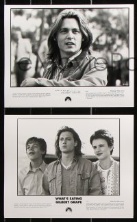 6d447 JOHNNY DEPP 12 8x10 stills 1990s portraits of the star from a variety of roles!