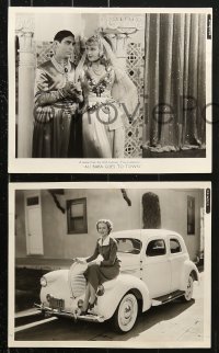 6d556 JUNE LANG 9 8x10 stills 1930s cool portraits of the star from a variety of roles!