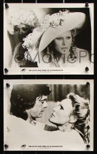 6d295 LOVES & TIMES OF SCARAMOUCHE 23 8x10 stills 1976 Michael Sarrazin & sexy Ursula Andress!