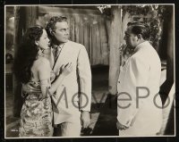 6d935 MARIA MONTEZ 3 from 7.25x9.5 to 8x10 stills 1940s with Gomez in White Savage, on huge snake!
