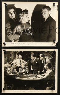 6d662 NOEL MADISON 7 8x10 stills 1930s-1950s cool portraits of the star from a variety of roles!