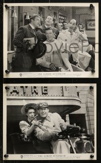 6d733 ONE SUNDAY AFTERNOON 6 8x10 stills 1949 Dennis Morgan & Dorothy Malone, DeFore, Paige!