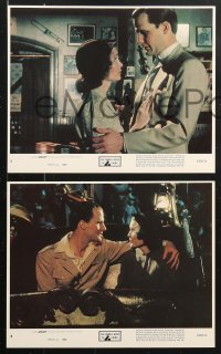 6d163 PURPLE ROSE OF CAIRO 8 8x10 mini LCs 1985 directed by Woody Allen, Jeff Daniels, Mia Farrow