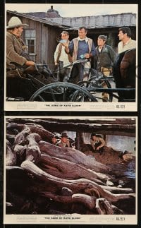 6d220 SONS OF KATIE ELDER 3 color 8x10 stills 1965 John Wayne, Dean Martin & Earl Holliman!