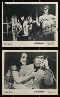 6d752 SUGARDADDY 6 8x10 stills 1972 wacky completely different sexy crime images!