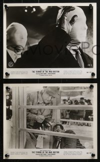 6d571 TESTAMENT OF DR. MABUSE 9 8x10 stills R1966 Gert Froebe, Senta Berger, Terror of the Mad Doctor!