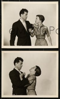 6d903 WAYWARD GIRL 4 8x10 stills 1957 great images of cast in posed portraits!