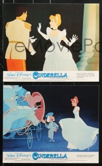 6d034 CINDERELLA 8 color English FOH LCs R1980s Walt Disney classic romantic musical fantasy cartoon!