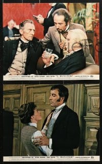 6d084 I, MONSTER 7 color English FOH LCs 1973 Christopher Lee & Peter Cushing. Dr. Jekyll & Mr. Hyde