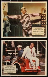 6d087 WITH SIX YOU GET EGGROLL 7 color English FOH LCs 1968 Doris Day, Brian Keith, Barbara Hershey