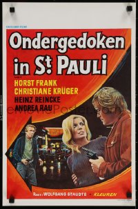 6f302 HOT TRACES OF ST. PAULI Belgian 1971 Fluchtweg St. Pauli - Grobalarm fur die Davidswache!