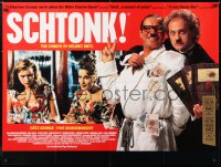 6f386 SCHTONK British quad 1993 Nazi historical satire about the 1983 Hitler Diaries hoax!