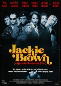 6f103 JACKIE BROWN Dutch 1998 Quentin Tarantino, Pam Grier, Samuel L. Jackson, De Niro, Fonda