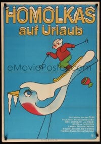 6f189 HOMOLKA & POCKETBOOK style B East German 23x32 1973 Jaroslav Papousek, colorful Appelmann art!