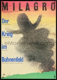 6f196 MILAGRO BEANFIELD WAR East German 23x32 1989 directed by Robert Redford, Ernst art!