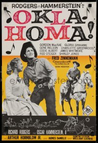 6f255 OKLAHOMA Finnish 1956 Gordon MacRae, Shirley Jones, Rodgers & Hammerstein musical!