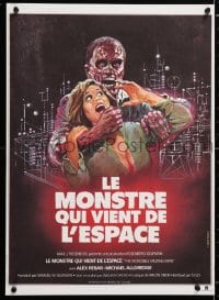 6f552 INCREDIBLE MELTING MAN French 16x22 1981 AIP, great different image of the gruesome monster!
