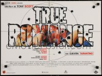 6f587 TRUE ROMANCE French 16x21 1993 Christian Slater, Arquette, written by Tarantino!