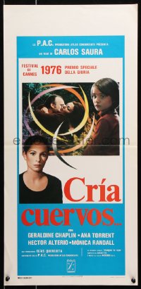 6f884 CRIA Italian locandina 1977 Cria Cuervos..., Carlos Saura, Geraldine Chaplin!
