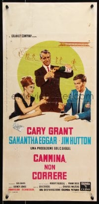 6f938 WALK DON'T RUN Italian locandina 1966 Cary Grant, Samantha Eggar, Hutton, Olympics, Olivetti