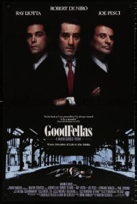 6g707 GOODFELLAS int'l 1sh 1990 Robert De Niro, Joe Pesci, Ray Liotta, Martin Scorsese classic!