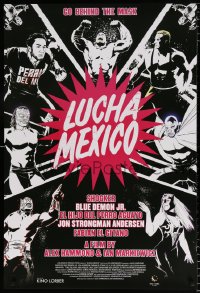 6g790 LUCHA MEXICO 1sh 2016 lucha libre, art of Santo, Blue Demon Jr., Shocker and more!
