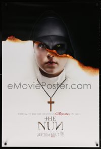 6g829 NUN IMAX teaser DS 1sh 2018 creepy image, witness the darkest chapter in The Conjuring universe!