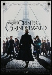 6g255 FANTASTIC BEASTS: THE CRIMES OF GRINDELWALD mini poster 2018 who will change the future?
