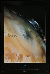 6g523 VOLCANIC EXPLOSION ON IO 24x36 special poster 1997 great image from Saturn's moon!