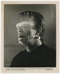 6h089 ABBOTT & COSTELLO MEET FRANKENSTEIN 8x10 still R1953 best portrait of monster Glenn Strange!