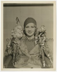 6h109 ANITA PAGE 8x10.25 still 1930s the MGM actress with the newest puppets for her collection!