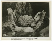 6h122 ATTACK OF THE CRAB MONSTERS 8x10.25 still 1957 best close up of creature holding its victim!