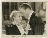 6h132 BEAUTY & THE BOSS 8x10.25 still 1932 happy Marian Marsh smiles at her lover Warren William!