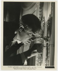 6h134 BEDTIME STORY 8.25x10 still 1933 super close up of young Maurice Chevalier picking a lock!