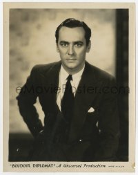 6h172 BOUDOIR DIPLOMAT 8x10.25 still 1930 great waist-high portrait of Ian Keith in suit & tie!